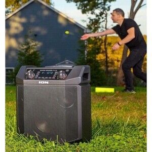 Ion Blok Rocker Plus Portable PA Speaker Bluetooth Black Telescopic Handle Bass